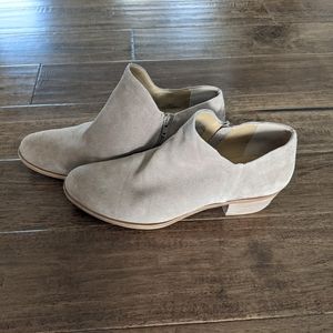 Lucky Brand Suede booties- “Stonerock”